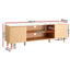 Artiss TV Cabinet Entertainment Unit Stand 180CM Pine White