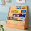 Keezi 5 Tiers Kids Bookshelf Magazine Shelf Rack Organiser Bookcase Display