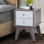 Artiss Bedside Tables Drawers Side Table Nightstand Storage Cabinet Wood