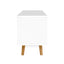 Artiss Wooden Entertainment Unit - White & Wood