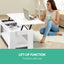 Artiss Lift Up Top Mechanical Coffee Table - White