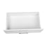 Artiss Bedside Table 2 Drawers High Gloss - White