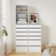 Artiss 6 Chest of Drawers Tallboy Cabinet White