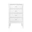 Artiss 4 Chest of Drawers Tallboy Storage Cabinet Bedside Table Dresser White