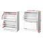 Artiss 2x Shoe Cabinet Storage Organiser 2 Flip Drawer White