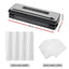 Devanti Food Vacuum Sealer Machine Sealing Cutter 4 Modes Storage Bags 4 Rolls