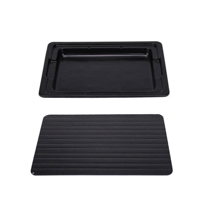 Fast Defrosting Meat Tray FDA Approved - Medium Miracle Aluminium Thawing Plate