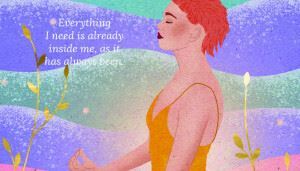 Finding Inner Peace Inspiration Cards: Become the best version of yourself