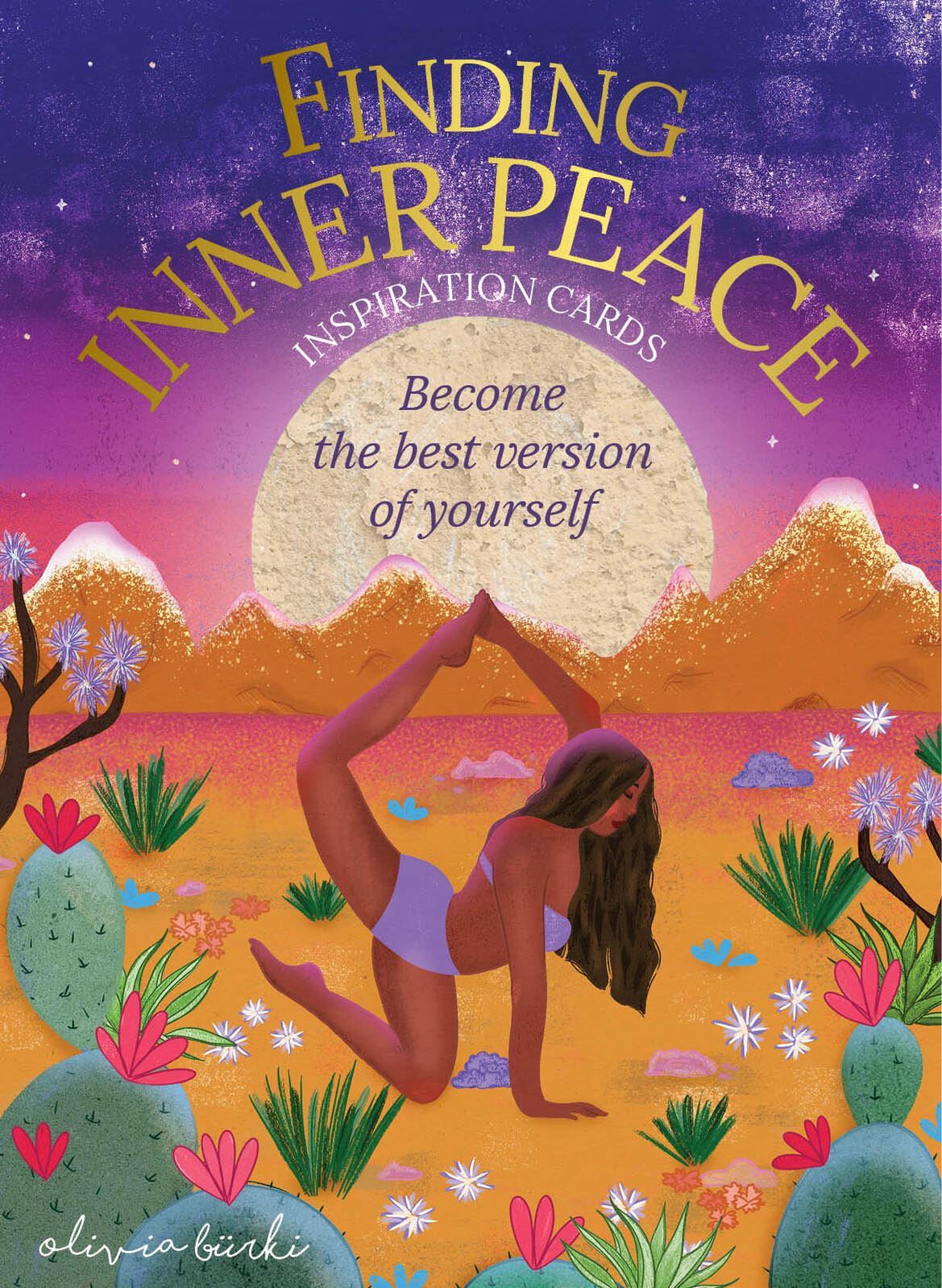Finding Inner Peace Inspiration Cards: Become the best version of yourself