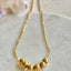 Floating with me gold necklace – Tarnish Proof Jewellery