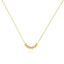 Floating with me gold necklace – Tarnish Proof Jewellery