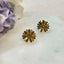 Flowers for you earrings - gold – Tarnish Proof Jewellery