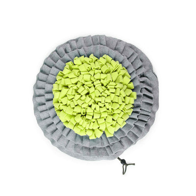 Foldable Dog Treat Mat 48cm - Puppy Trainer Snuffle Sniffer Interactive Feeder