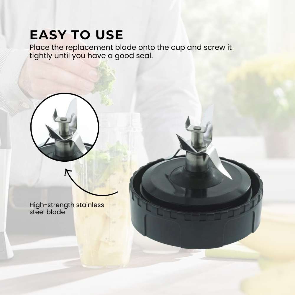 For Nutri Ninja 5 Fin Extractor Blade Replacement Compatible with QB3000 Series