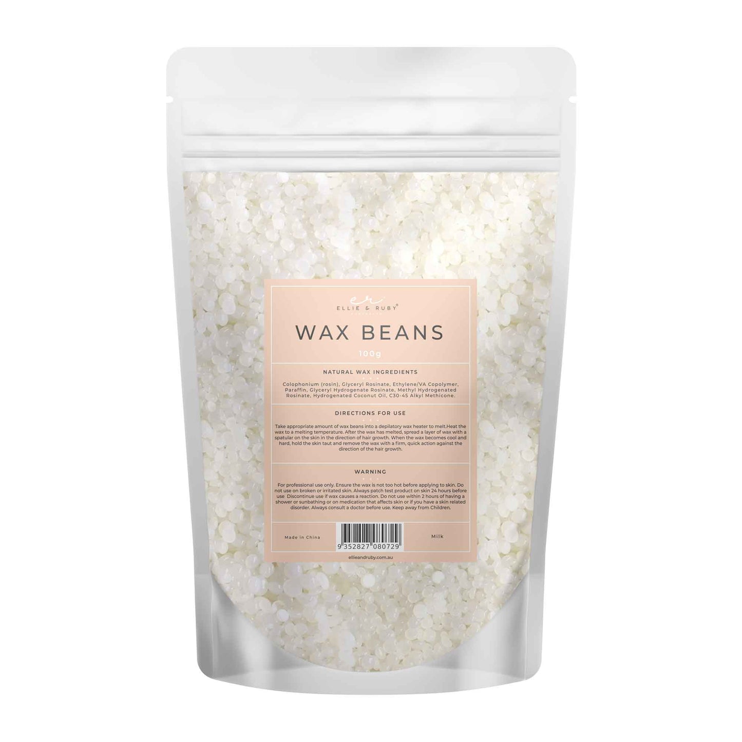 100g Packs Hard Wax Beans - Brazilian Waxing Beads Peel Off Depilatory Bikini