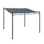 Instahut Gazebo 3x2.55m Party Marquee Outdoor Wedding Tent Iron Art Canopy Grey