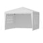 Instahut Gazebo 3x3 Pop Up Marquee Folding Tent Wedding Gazebos Camping Outdoor Canopy White