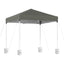Instahut Gazebo 2x2m Outdoor Patio Garden Marquee Shade w/ Base Pods Grey