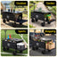Gardeon Folding Camping Wagon Heavy Duty Utility Cart with Tailgate Table 150L