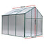 Greenfingers Greenhouse Aluminum Green House Garden Shed Polycarbonate 1.9x1.9M