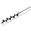 GIANTZ Power Garden Auger Small Earth Planter 75 X 600MM Black