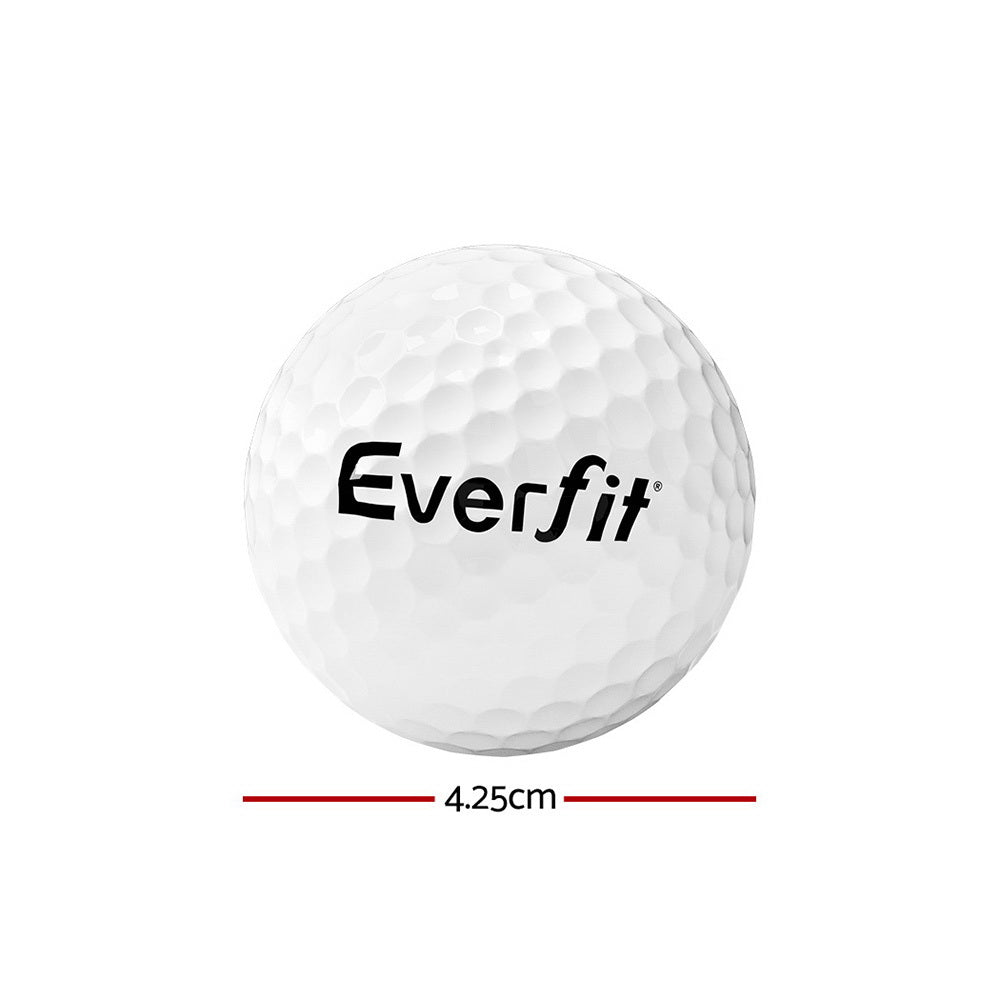 Everfit 120pcs Golf Ball Set Reusable Distance Golf Balls Practice Training