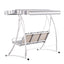 Gardeon Outdoor Swing Chair Garden Bench 3 Seater Canopy Cushion Furniture