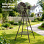Gardeon Garden Windmill Metal Outdoor Yard Decor 160cm Bronze