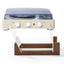 Gadhouse Brad MKII Record Player - Ivory + Bundled Crosley Record Storage Display Stand
