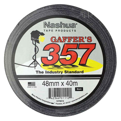Gaffa Tape 48mmx40m - Nashua Cloth 357 Waterproof Industry Gaffer Adhesive Duct