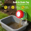 Gardeon 15L Kitchen Compost Bin Food Waste Caddy Drain Tap Green