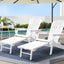 Gardeon 2PC Adirondack Outdoor Chairs Wood Foldable Sun Lounge Patio Furniture