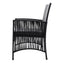 Gardeon 3PC Bistro Set Outdoor Furniture Rattan Table Chairs Cushion Patio Garden Lyra