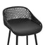 Gardeon 4pcs Outdoor Bar Stools Plastic Metal Bistro Patio Dining Chair Balcony