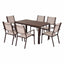 Gardeon 7PCS Outdoor Dining Set Patio Furniture Table and Chairs Garden Coffee