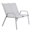 Gardeon Garden Bench Seat Steel Outdoor Patio Park Lounge Backyard Chair Grey