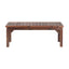 Gardeon Garden Benches Garden Seating Backless Timber Seat 120cm Brown