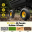 Gardeon Garden Cart Dump Utility Wagon 270kg 2in1 Handle Tractor Trolley 110L with 10in Tyres