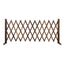 Gardeon Garden Fences Expandable Wooden Trellis Fence Plant Frame 200cm Brown