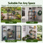 Gardeon Garden Tool Organizer with Wheels Heavy Duty Garage Yard Storage Cart
