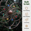 Gardeon Garden Windmill Metal Wind Spinner Double Layer 190cm Bronze