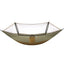 Gardeon Hammock Chair Metal Stand Outdoor Furniture Black