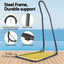 Gardeon Hammock Hanging Chair with Steel Stand