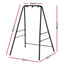Gardeon Hammock Stand 135cm x180cm Steel Frame for Hanging Chairs Black