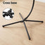Gardeon Hammock Stand 150kg Capacity Metal Frame for Hanging Chairs Black