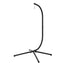 Gardeon Hammock Stand 150kg Capacity Metal Frame for Hanging Chairs Black