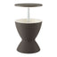 Gardeon Outdoor Bar Table Portable Ice Bucket Cooler 30L Adjustable Top Brown