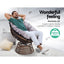 Gardeon Outdoor Chairs Outdoor Furniture Papasan Chair Wicker Patio Garden Brown