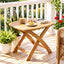 Gardeon Outdoor Coffee Side Table HDPE Desk Indoor Patio Furniture Garden Natural
