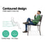Gardeon Outdoor Garden Bench Seat Steel Outdoor Furniture 3 Seater Park Bronze